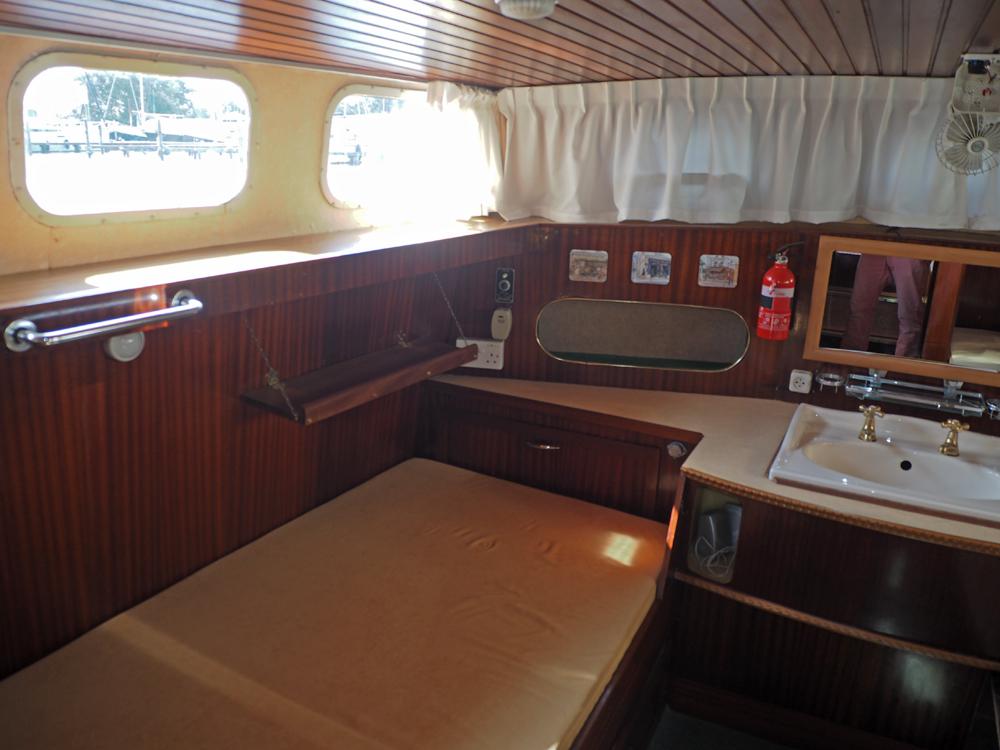 Achterkajuit, Accommodatie